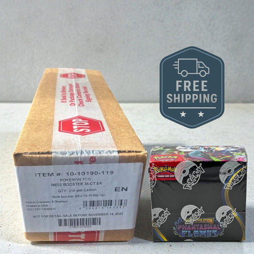 Mega Evolution Phantasmal Flames Booster Box