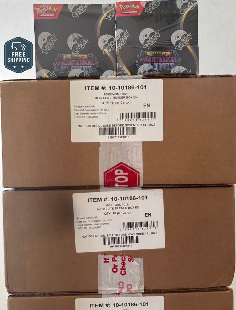 Mega Evolution Phantasmal Flames Booster Box