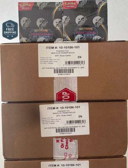 Mega Evolution Phantasmal Flames Booster Box