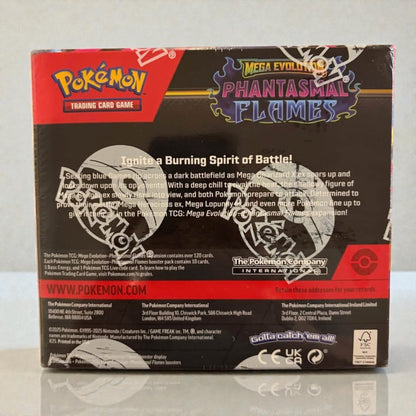 Mega Evolution Phantasmal Flames Booster Box
